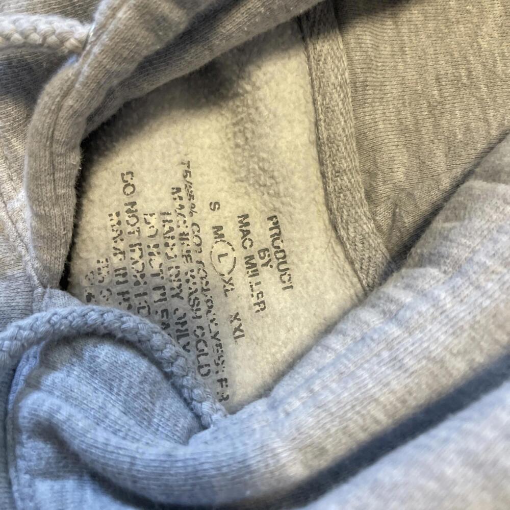 Mac Miller So It Goes Official Hoodie Rap Hip Hop Swimming Album Size L H74 - Picture 4 of 4